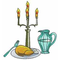 Candlelight Dinner 04(Lg) machine embroidery designs