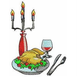 Candlelight Dinner 07(Md) machine embroidery designs