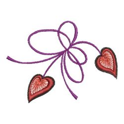 Heart Adornments machine embroidery designs