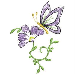 Floral Butterflies 2 02(Lg) machine embroidery designs