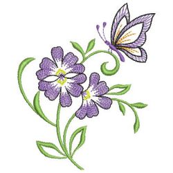 Floral Butterflies 2 05(Sm) machine embroidery designs