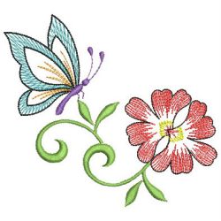 Floral Butterflies 2 08(Sm) machine embroidery designs