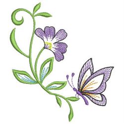 Floral Butterflies 2 09(Lg) machine embroidery designs