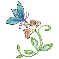 Floral Butterflies 2 10(Lg) machine embroidery designs