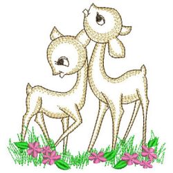 Vintage Deer 04(Md) machine embroidery designs