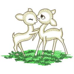 Vintage Deer 05(Lg) machine embroidery designs