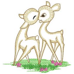 Vintage Deer 06(Sm) machine embroidery designs