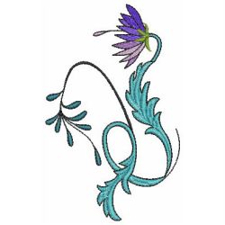 Elegant Floral 02(Lg) machine embroidery designs