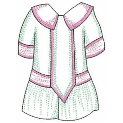 Vintage Dresses 03(Lg) machine embroidery designs