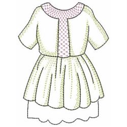 Vintage Dresses 05(Lg) machine embroidery designs