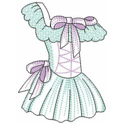 Vintage Dresses 09(Lg) machine embroidery designs