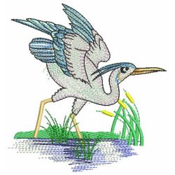 White Cranes 09(Lg) machine embroidery designs