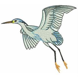 White Cranes 10(Md) machine embroidery designs