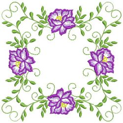 Heirloom Flower Quilt 01(Lg) machine embroidery designs