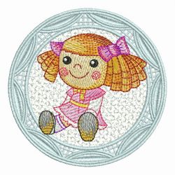 Lace Sweet Girls machine embroidery designs