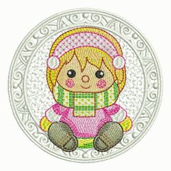 Lace Sweet Girls 06 machine embroidery designs