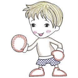 Vintage Sports Kids 03(Md) machine embroidery designs