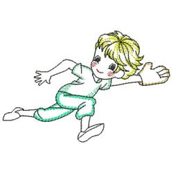 Vintage Sports Kids 04(Lg) machine embroidery designs