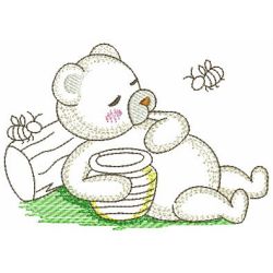Vintage Chubby Bears 08(Sm) machine embroidery designs
