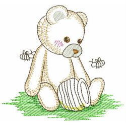 Vintage Chubby Bears 10(Sm) machine embroidery designs