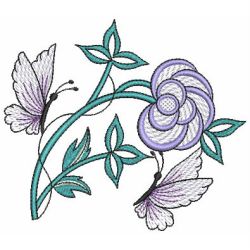 Butterfly Florals 03(Lg) machine embroidery designs