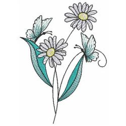 Butterfly Florals 06(Lg) machine embroidery designs