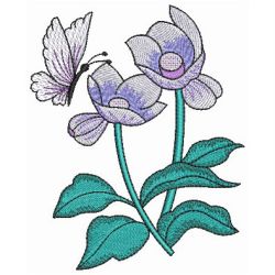 Butterfly Florals 09(Lg) machine embroidery designs