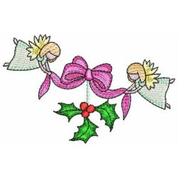 Christmas Angels 07(Sm) machine embroidery designs