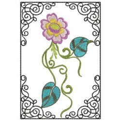 Elegant Floral 2 08(Lg) machine embroidery designs