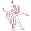 Redwork Dancers 04(Sm)