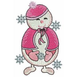 Adorable Snowmen 04 machine embroidery designs