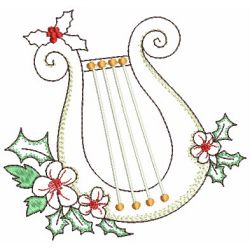 Vintage Musical Instruments(Lg) machine embroidery designs