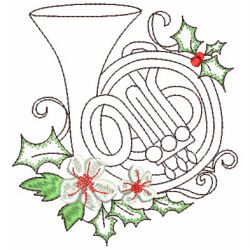 Vintage Musical Instruments 03(Sm) machine embroidery designs