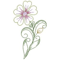 Heirloom Flowers 7 05(Lg) machine embroidery designs