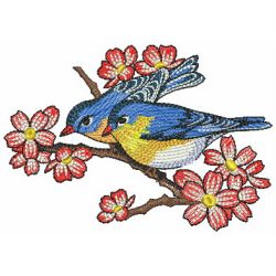 Beauty Birds 03(Md) machine embroidery designs
