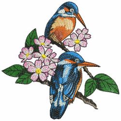 Beauty Birds 06(Md) machine embroidery designs
