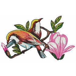 Beauty Birds 09(Md) machine embroidery designs