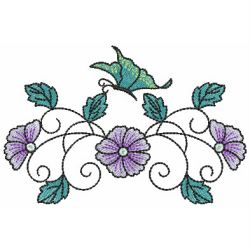 Swirly Butterflies 3 02(Sm) machine embroidery designs