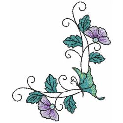 Swirly Butterflies 3 07(Sm) machine embroidery designs