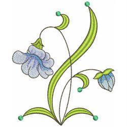 Heirloom Flowers 8 02(Md) machine embroidery designs