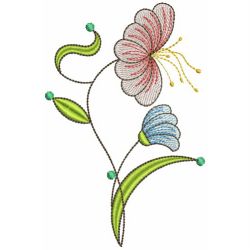 Heirloom Flowers 8 03(Md) machine embroidery designs