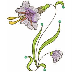 Heirloom Flowers 8 04(Md) machine embroidery designs
