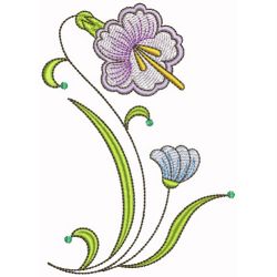 Heirloom Flowers 8 06(Md) machine embroidery designs