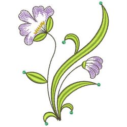 Heirloom Flowers 8 07(Md) machine embroidery designs