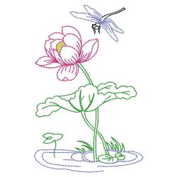 Vintage Dragonflies 03(Md) machine embroidery designs