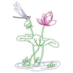 Vintage Dragonflies 09(Lg) machine embroidery designs