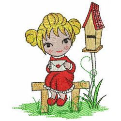 Sweet Girls 2 10(Lg) machine embroidery designs