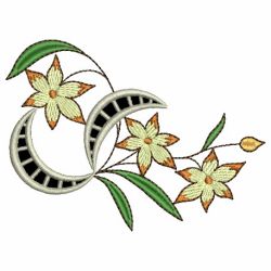 Cutwork Flowers 04 machine embroidery designs