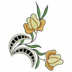 Cutwork Flowers 05 machine embroidery designs