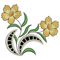 Cutwork Flowers 10 machine embroidery designs